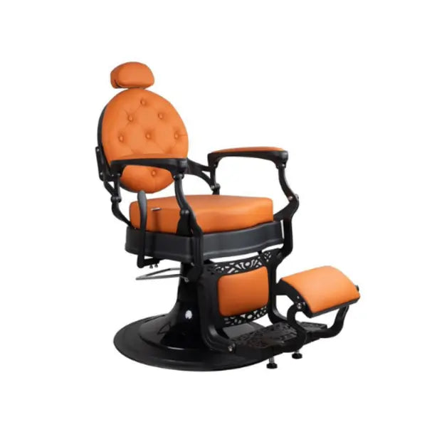 Dita Black Matte Orange Barberchair