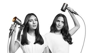 Dyson Supersonic™ föhn Straight+Wavy (Pruisisch blauw en koper)