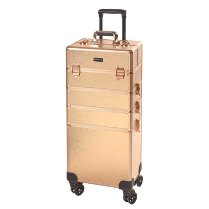 Sibel Trolley Koffer Rosé Gold